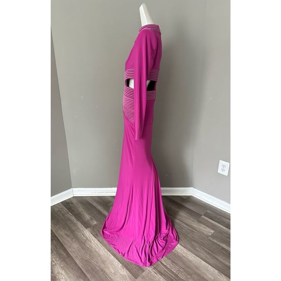 Zhivago Message To Love Gown in Berry US 2 $650 - Picture 7 of 10